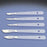 Swann Morton Disposable Stainless Scalpels - Scalpels, Stainless Steel, Sterile, Disposable, #10 - D6501