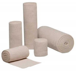 DeRoyal Econo Elastic Bandage - Deluxe Elastic Bandage with Clip, 2" x 5 yd. - DEB2