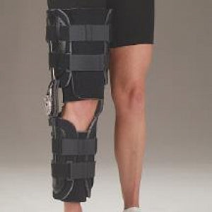 DeRoyal Slimline Universal Knee Braces - Slimline Universal Knee Brace with 22" Fixed Paddles - KB2040-10