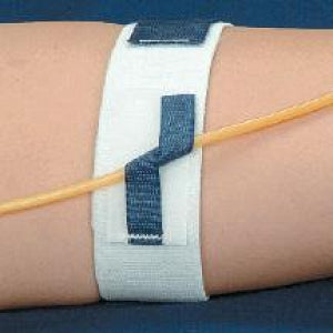 DeRoyal Catheter Straps - Catheter Strap with Hook-and-Loop Closure, Elastic - M1133