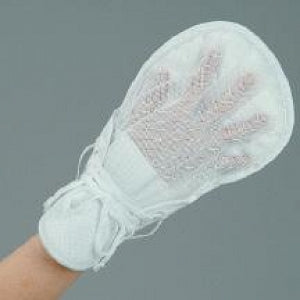 DeRoyal Hand Control Mittens - Hand Control Mittens with Tie Closure and Optional Tie Strap, Coolknit, Universal - M2023-A