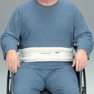 DeRoyal Foam Wheelchair Belts - Adjustable Body Belt with Ties, Soft - M2570D01