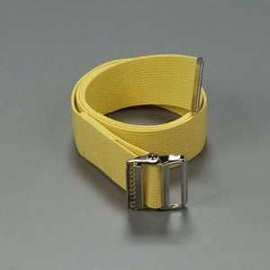 DeRoyal Heavy-Duty Gait Belts - Adjustable Heavy Duty Gait Belt with Tiger Teeth Locking Buckle, Yellow - M5166Y