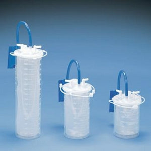 DeRoyal ReliaFlex Flexible Liner Systems - Flexible Elbow Suction Liner with Lid, 1, 300 cc - V71-9101