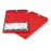 Quality Park Clasp Envelopes - Fashion Color Clasp Envelope, 9" x 12", 28 lb., Red - 38734