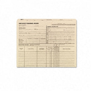 Cenveo Corp Employee Record Jacket / File - Manila Top Tab Employee Record Folder, 11-3/4" x 9-1/2" - 69999