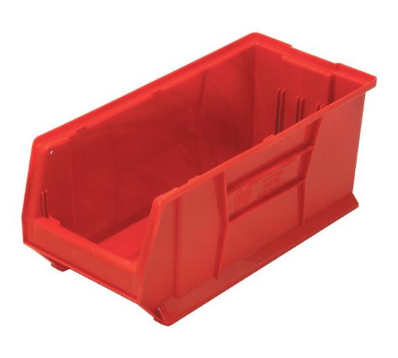 Red 11"W x 23.88"L x 7"H Hulk Container	