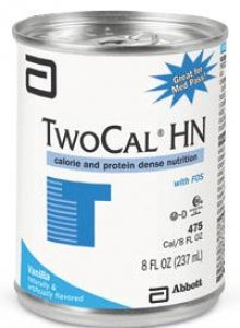 Abbott TwoCal HN Nutritional Supplement - TwoCal HN Enteral Nutritional Supplement, Vanilla, 8 oz. Can - 00729