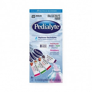 Abbott Pedialyte Nutritional Supplement - Pedialyte Powder Packs, Variety, 0.3 oz. - 56090