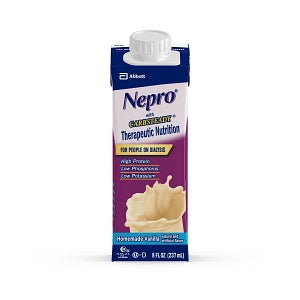 Abbott Nepro with Carb Steady Nutritional Supplement - Nepro Nutritional Supplement, Vanilla, 8 oz. Carton - 64803