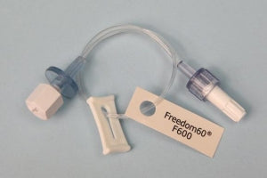 RMS Medical RMS Precision Freedom 60 Flow Rate Tubing Sets - Freedom 60 Flow Rate Tube Set, 0.5 mL / hour - F0.5