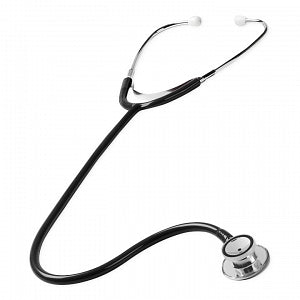 Prestige Medical Pediatric Dual-Head Stethoscope - Dual Head Pediatric Stethoscope, Black - S108-P-BLK