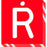 X-Ray Marker - Abbreviated Side: Right Color: Red Material: Acrylic Dimensions: 1-3/32" X 1-3/16" X 1/8" 1 / Each