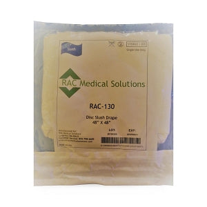 RAC Medical Slush Drapes - Disc Slush Drapes, 48" x 48" - RAC130