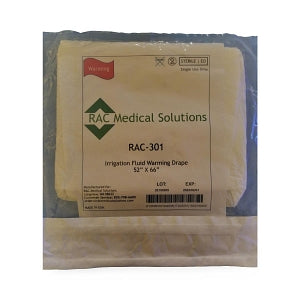 RAC Fluid Warming and Irrigation Drapes - Fluid Warming / Irrigation Drape, Slush, 52" x 66" - RAC301