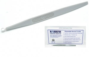 Robbins Instruments Disposable Dermal Curettes - Robbins Disposable Dermal Curette, 5.00 mm, Sterile - RDC-50