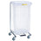 R and B Wire Products Single Hamper Stand with Foot Pedal - Hamper Stand with Lid and Foot Pedal, Single, No Bag - 692