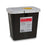 RCRA Hazardous Waste Container with Slide Lid 18gal - 18.25"W x 12.75"D x 26"H