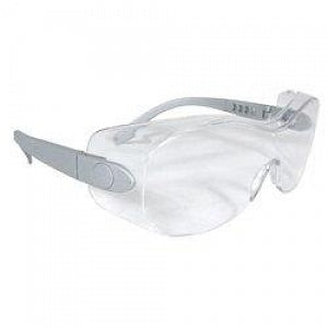 Radians / Techna Sheath OTG Glasses - Radians Sheath Over-the-Glass Safety Eyewear, Silver Frame, Clear - SH6-10