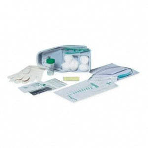 CR Bard Intermittent Trays - Intermittent Catheter Tray with Underpad, Drape, Forceps, 16 Fr - BAR772416