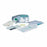 CR Bard Intermittent Trays - Intermittent Catheter Tray with Underpad, Drape, Forceps, 16 Fr - BAR772416