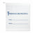 RD Plastics Opaque Printed Personal Belongings Bags - Patient Belonging Bag with Drawstrings, Cotton, 20" x 20" x 3" - G107