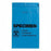 RD Plastics Biohazard-Printed 3-Wall Bags with Tear-Away Top - Biohazard Specimen Bag, 6" x 9", Tear Away, Blue - Q866