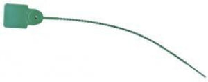 RD Plastics Co Pull Tight Security Seals (Light Duty) - Pull Tight Plastic Seal, Green - R20