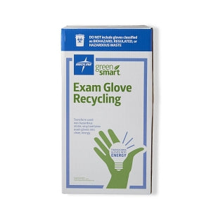 Medline GreenSmart Exam Glove Recycling Boxes - GreenSmart Exam Glove Recycling Box, Size M - RECBOXM