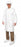 DuPont Tyvek Isolan Lab Coats Series 224 - Tyvek IsoClean Lab Coat with Laydown Collar, 3 Pockets and Serged Seams, White, Size S - IC224SWHSM00300B