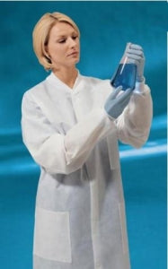 DuPont Disposable Fluid-Resistant Lab Coats - Fluid-Resistant Lab, Disposable, Size 2XL - 2314LC