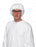 DuPont Tyvek Isolan Bouffant Caps - Tyvek IsoClean Bouffant Cap, Elastic Head Band, White, 21.5" - IC729SWH0002500B