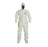 DuPont Tychem SL Coverall 122 Series - Hooded Tychem SL Coverall with Attached Socks, Zip Front, Taped Seam, White, Size XL - SL122TWHXL0006BN