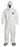 DuPont Series 122 Tyvek Coveralls - Tyvek Hooded Coveralls with Attached Boot Covers, Elastic Wrists and Ankles and Serged Seams, Vend Packed, White, Size 2XL - TY122SWH2X0025VP