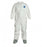 DuPont Safespec Coveralls with attached Boots - Tyvek Coveralls, Boots, Elastic Wrists, Storm Flap, Size 2XL - TY121SWH2X0025NS