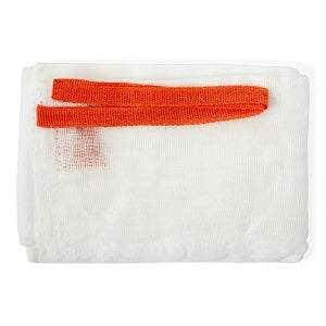 Medline Co-Label ORLocate Sponge RFID Tagged Sterile Vaginal Packing - ORLocate Sponge RFID Tagged X-ray Detectable Sterile Folded Vaginal Packing with Loop, 4" x 96" - RFMVP4X96