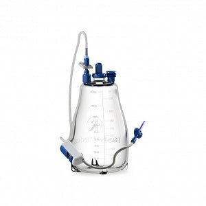 Rocket Pleural and Peritoneal Drainage Kits and Accessories - Indwelling Pleural Catheter (IPC) Pre-Evacuated Bottle with Cap, 1000 mL - R51411-00-00