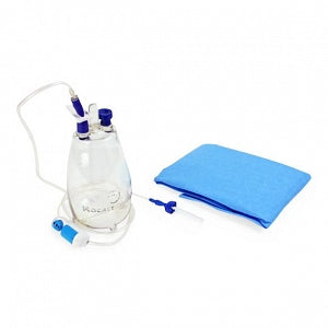 Rocket Pleural and Peritoneal Drainage Kits and Accessories - Pleural Drainage Kit with 600 mL Bottle and Dressing Pack - R51400