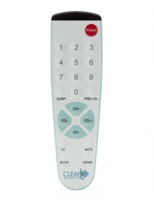 Command Hand Inc. Universal TV Remote Controls - Universal TV Clean Remote Control, Big Button - CR2BB