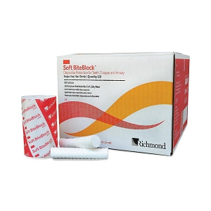 Richmond Dental and Medical Bite Blocks - Soft Bite Blocks, Nonsterile, 0.75" x 4" - 260000