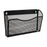 Eldon Office Products Wire-Mesh Letter-Sized Wall File with Black Single Pocket - Single Pocket Wire Mesh Wall File, Letter, Black - 21931