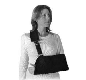 Ossur Americas Premium Contact Closure Arm Sling / Pad - Contact-Closure Arm Sling, Economy, Size XL, White - 204118