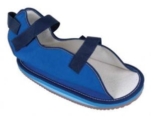 Ossur Canvas Rocker Bottom Cast Shoe - Cast Shoe with Rocker Bottom, Blue, Size XS - 308XS