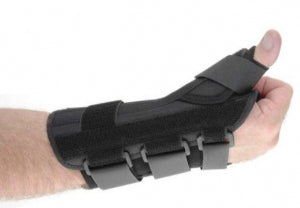 Ossur Am Form Fit Wrist Brace / Support - SPLINT, WRIST, 8", LEFT, SMALL - 317083