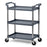 Royal Industries Bus Carts - BUSCART, LIGHT GRAY, PLASTIC - ROY BC 8162 GRY