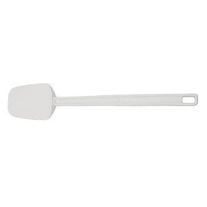 Royal Industries Rubber Spoon Spatulas - SPATULA, SPOON, PLASTICHANDLE, WHT RBR, 16" - ROY RBS 16 S