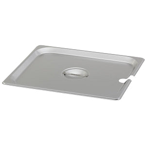 Royal Industries Steam Table Pan Lids - LID, PAN, HALF, NOTCHED, NSF, SS - ROY STP 1200 2