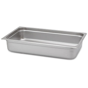 Royal Industries Steam Table Pans - Stainless Steel Steam Table Pan, Full Size, NSF Certified, 4" - ROY STP 2004