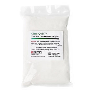 Reprocessing Products Citra-Quik Citric Acid - CITRIC ACID, POWDER, ANHYDROUS, CITRA-QUIK - J100-0747