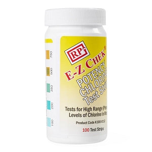 Reprocessing Products E-Z Chek Potency Chlorine Test Strip - E-Z Chek Potency Chlorine Test Strip - K100-0112